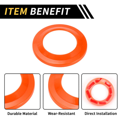 A Pillar Speaker Ring Cover Trim for Jeep Wrangler JK (2007-2014) Orange