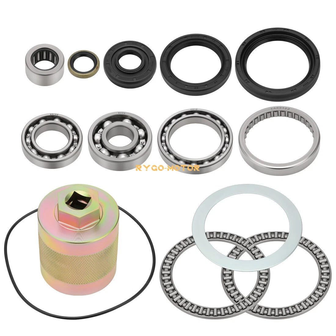 Front Differential Bearing Seal Nut Tool for Kawasaki Brute Force (2006–2012)