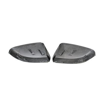 Dry Carbon Fiber Side Mirror Covers for Maserati Ghibli Quattroporte (2017-2023)