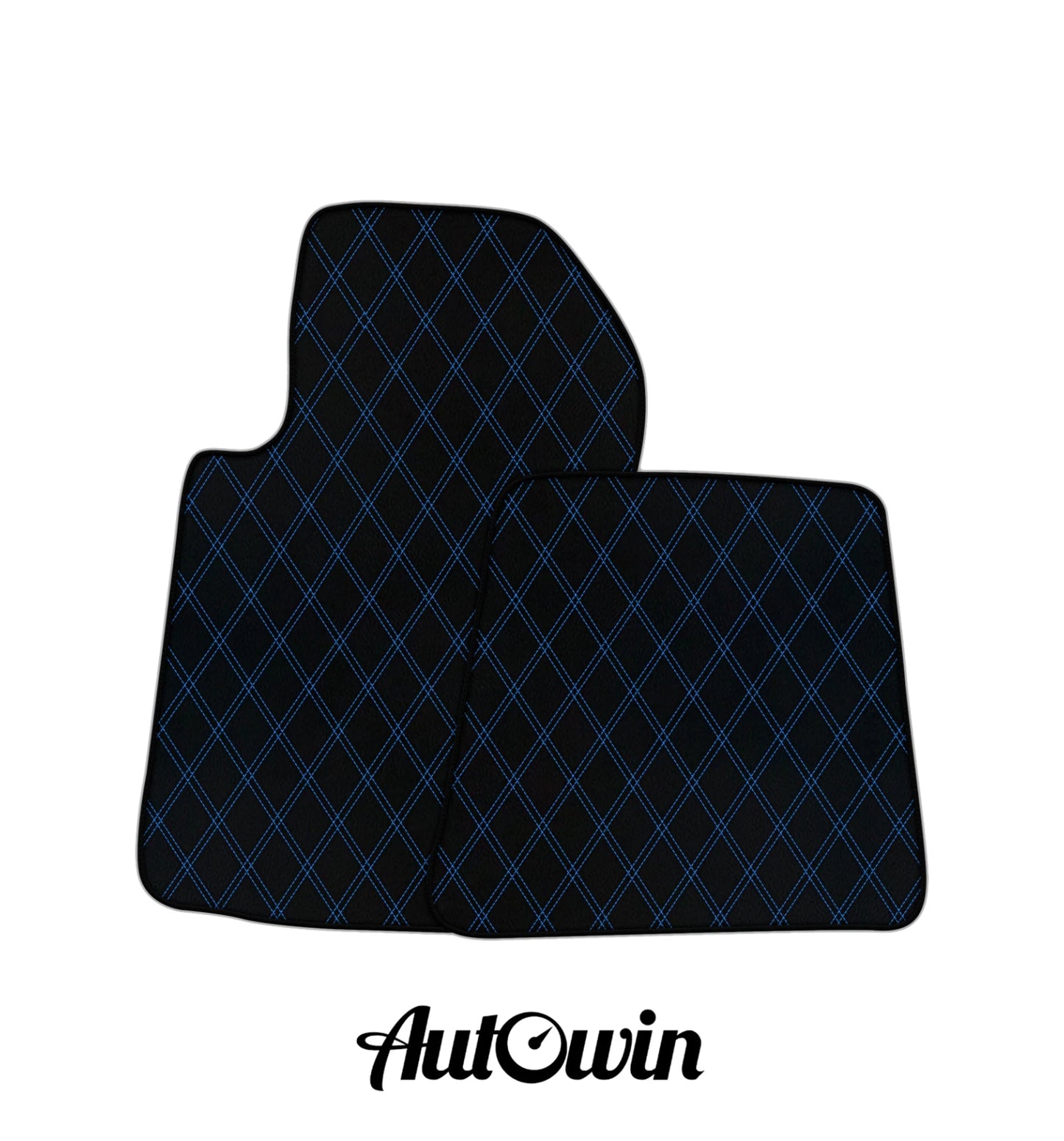 Custom Double Diamond Pattern Car Mats for Ferrari 612 Scaglietti (2004-2011)