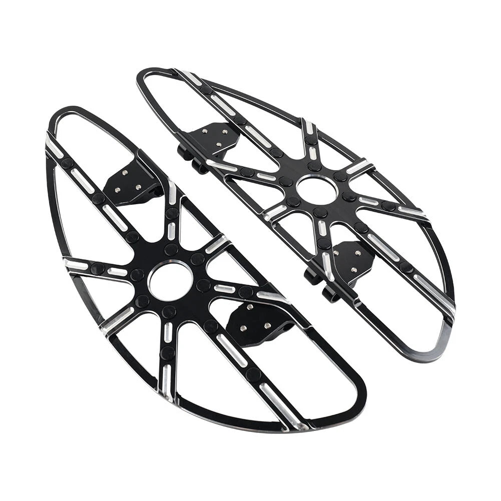 Rider Driver Front Floorboard Footboards for Harley Touring Softail