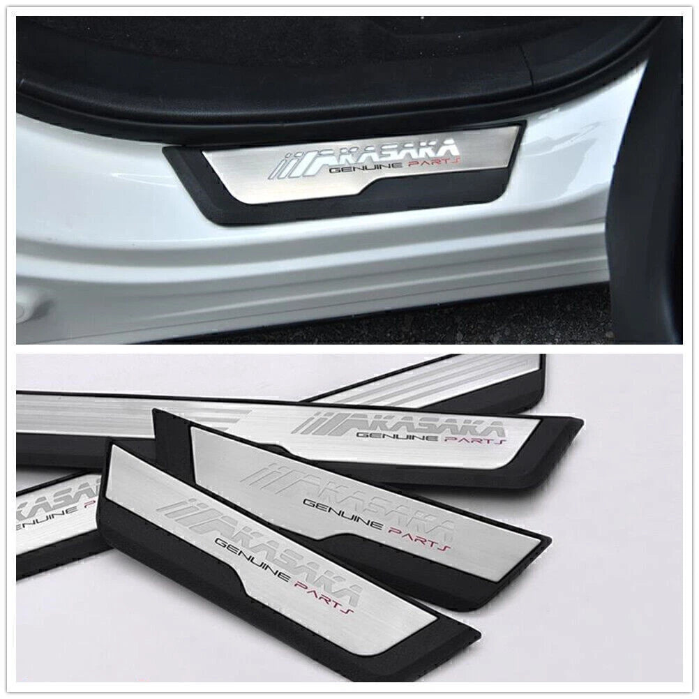 Steel Door Sill Scuff Guards for Honda CR-V (2017-2019)