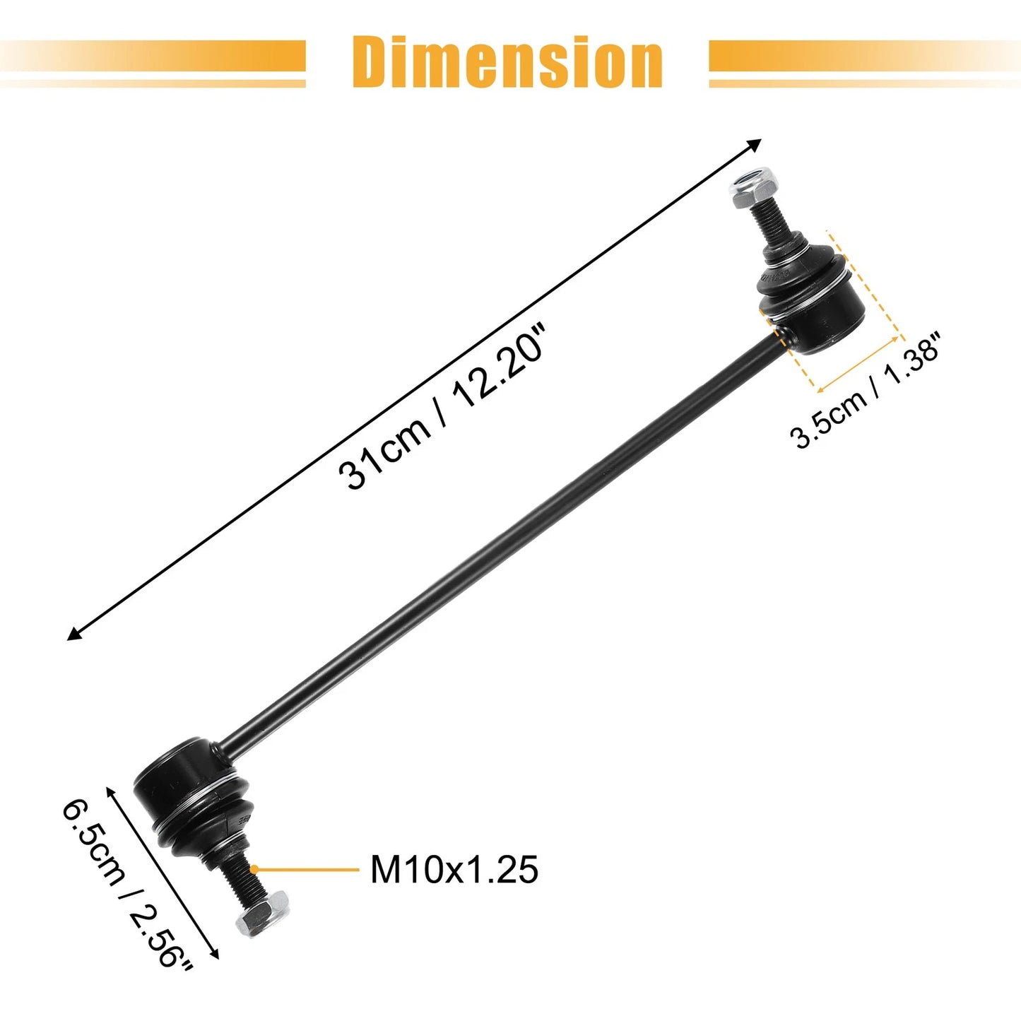 Front Sway Bar Links for Ford Taurus, Mercury Sable (1996-1999)