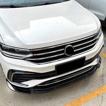 Front Bumper Spoiler Lip Kit for VW Tiguan R Line (2021-2023)