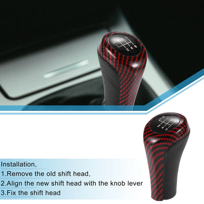 6 Speed Manual Gear Shift Knob for BMW 1 3 5 6 Series E81 E82 E87 (2007-2013)