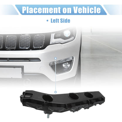 Front Left Side Bumper Cover Bracket for Jeep Compass (2017-2023)