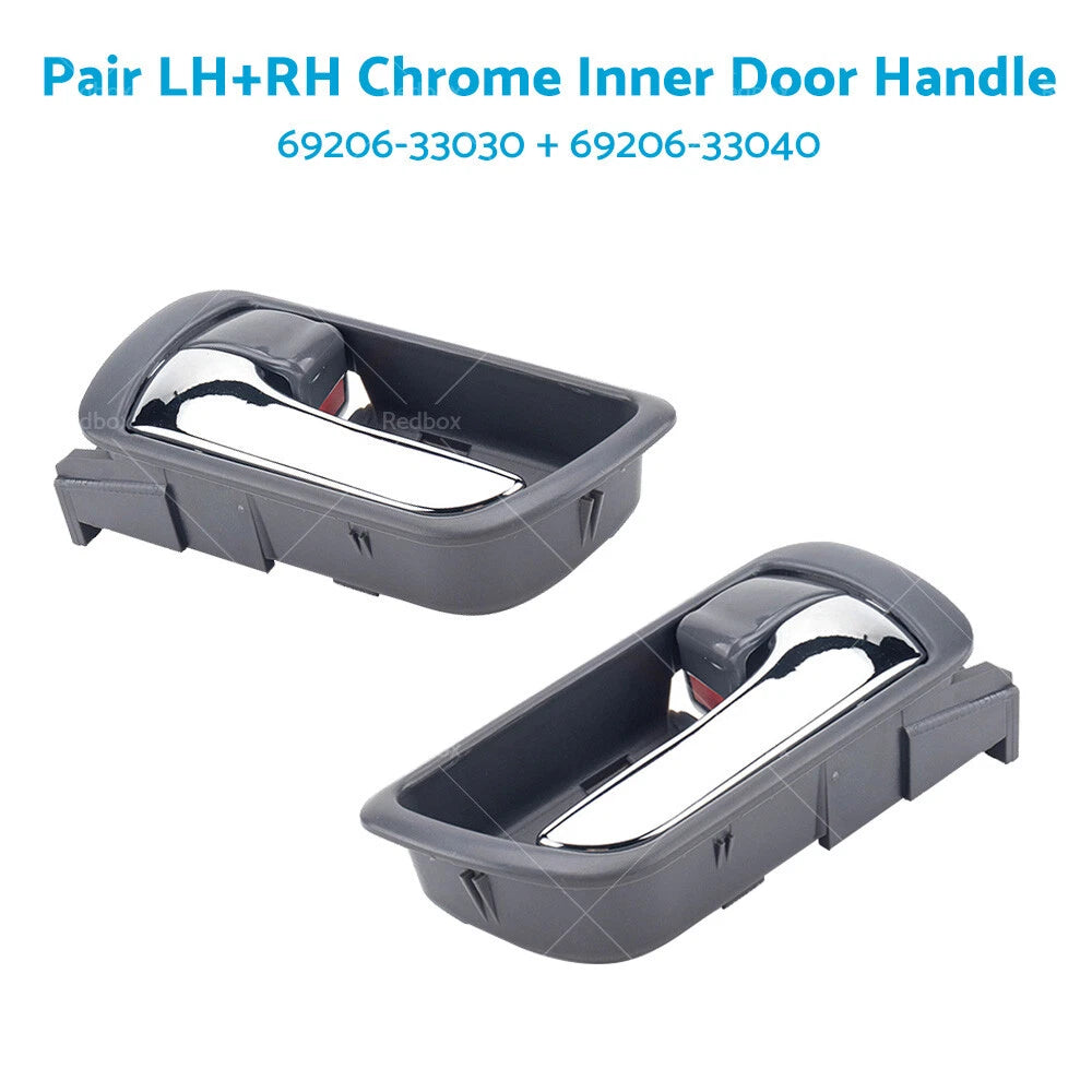 LH+RH Inner Door Handle Chrome for Toyota Camry (2002-2006)