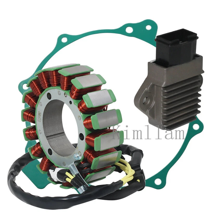 Stator Coil, Regulator Rectifier, Gasket for Honda XL1000V XLV1000 Varadero (99-02)