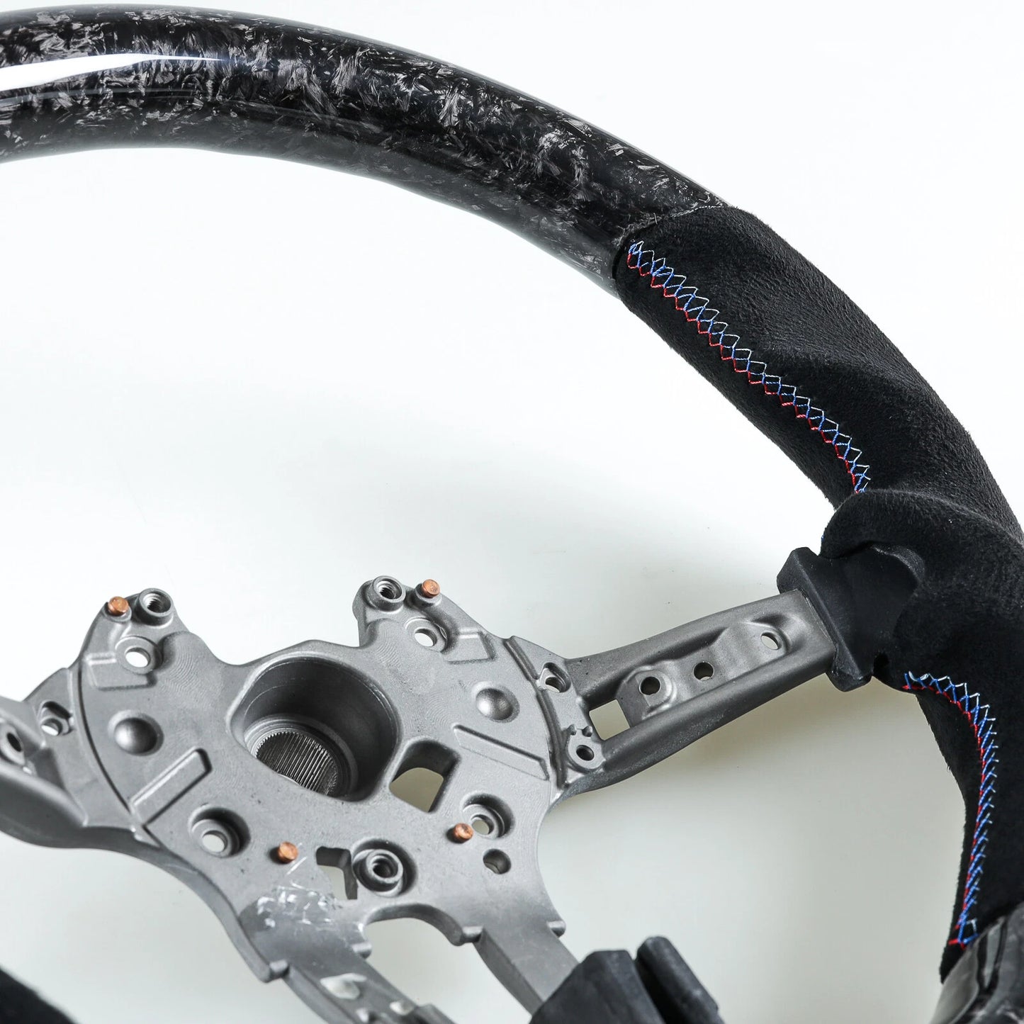 Forged Carbon Suede Steering Wheel for BMW F10 F11 F07 F12 F13 F06 F01 F02 (2010-2017)
