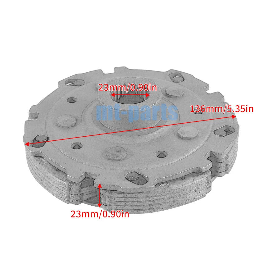 WET SHOE CLUTCH for Powermax ATV Bearclaw 400 UTV Renegade 400 (2000-2005)