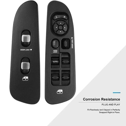 Door Window Switch Panel Control + Bezel for 02-10 Dodge Ram 1500 2500 3500