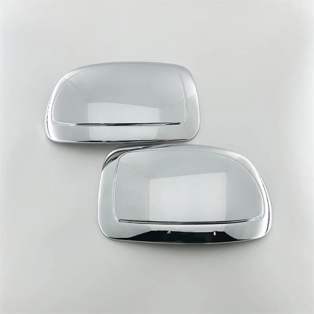 Chrome Door Mirror Covers for Chevy Silverado, Avalanche, Tahoe, GMC Sierra, Yukon (2007-2014)