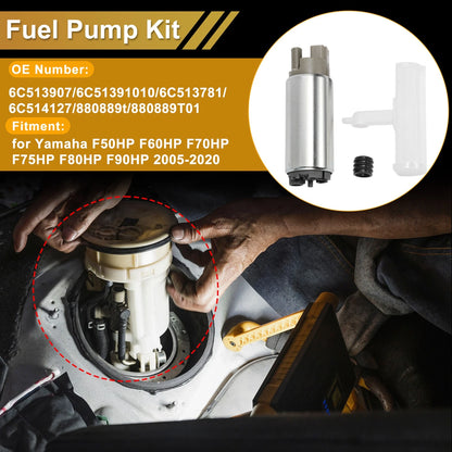 Fuel Pump Metal Set for Yamaha F50HP F60HP F70HP F75HP