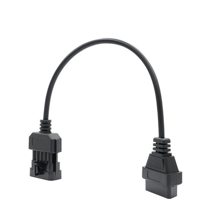 10 Pin to 16 Pin OBD2 Connector Adapter Cable for OPEL 1988-1996