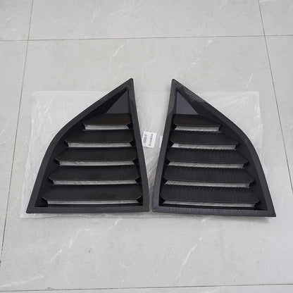 Carbon Look Rear Window Louver Cover for Dodge Challenger (2008-2023)