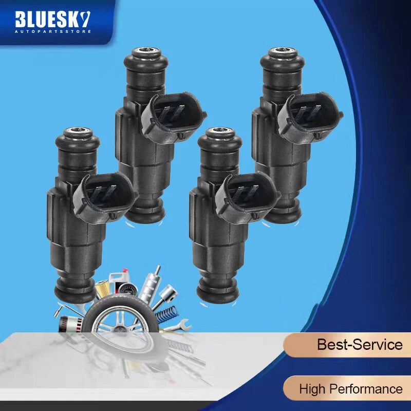 4 x Fuel Injectors for Hyundai Accent, Elantra, Getz (2000-2011)