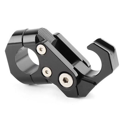 22MM Handlebar Hook Helmet Luggage Bag Hanger for Suzuki Scooter Black