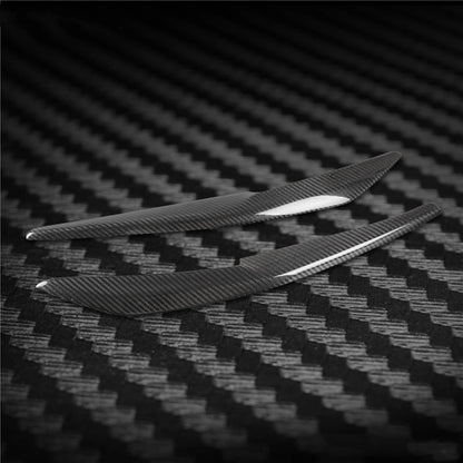 Front Headlight Eyebrow Trim 1 Pair for Mazda 6 Atenza (2014-2016)