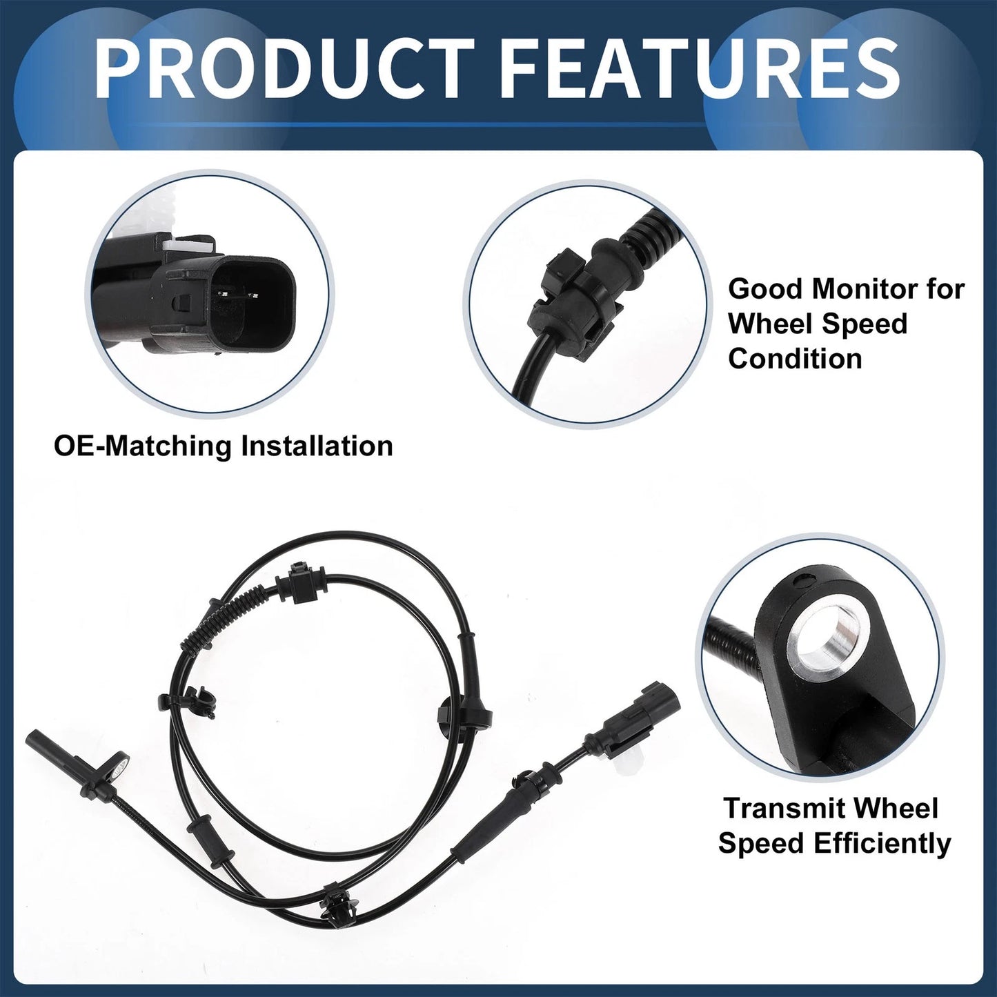 ABS Wheel Speed Sensor for Ford Ranger Rear Left (2011-2019)