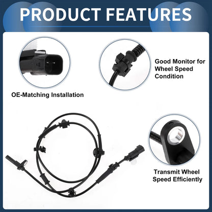 ABS Wheel Speed Sensor for Ford Ranger Rear Left (2011-2019)