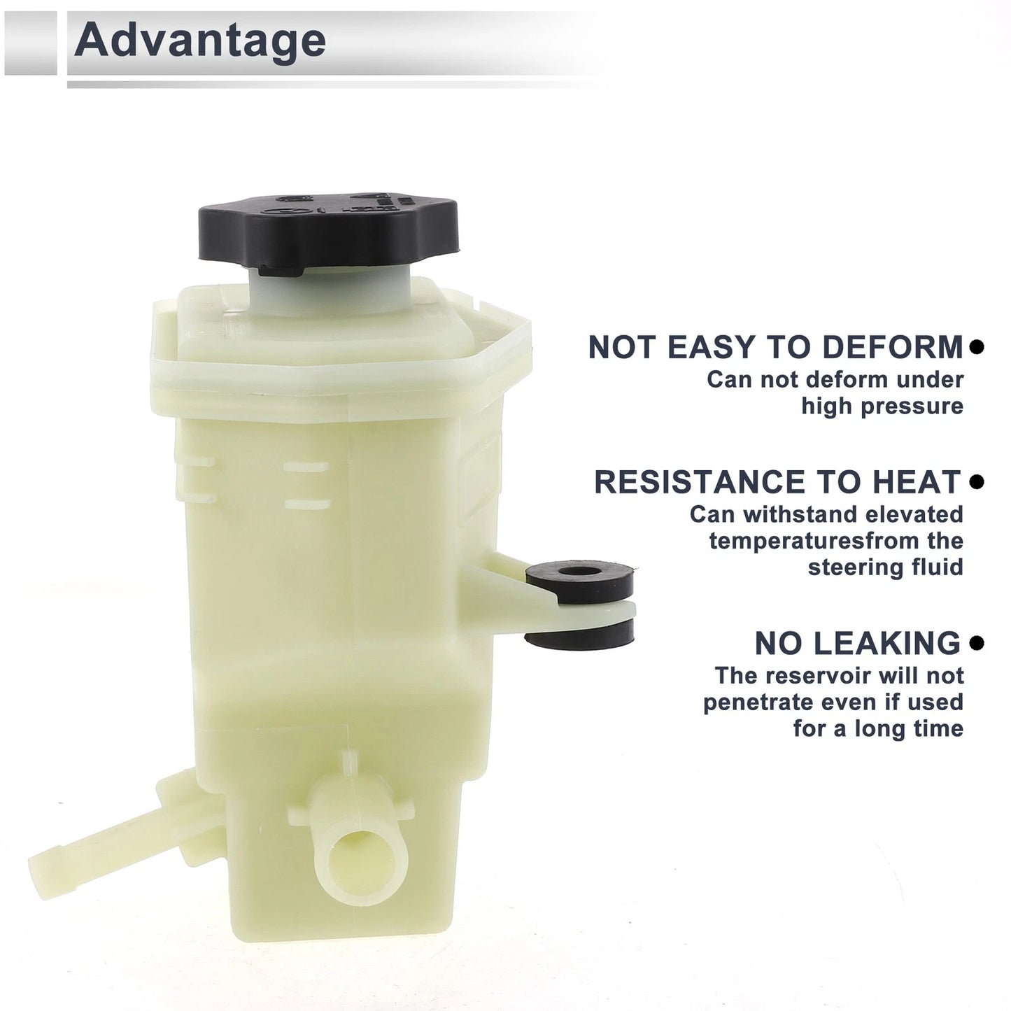 Power Steering Reservoir for Ford Edge (2007-2010) 1 x Beige