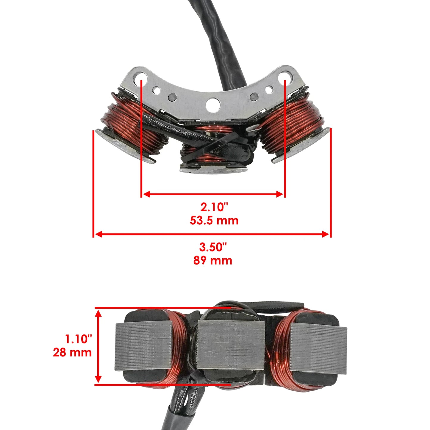 Auxiliary Stator for Mercury Outboard 15HP (1995-2004)
