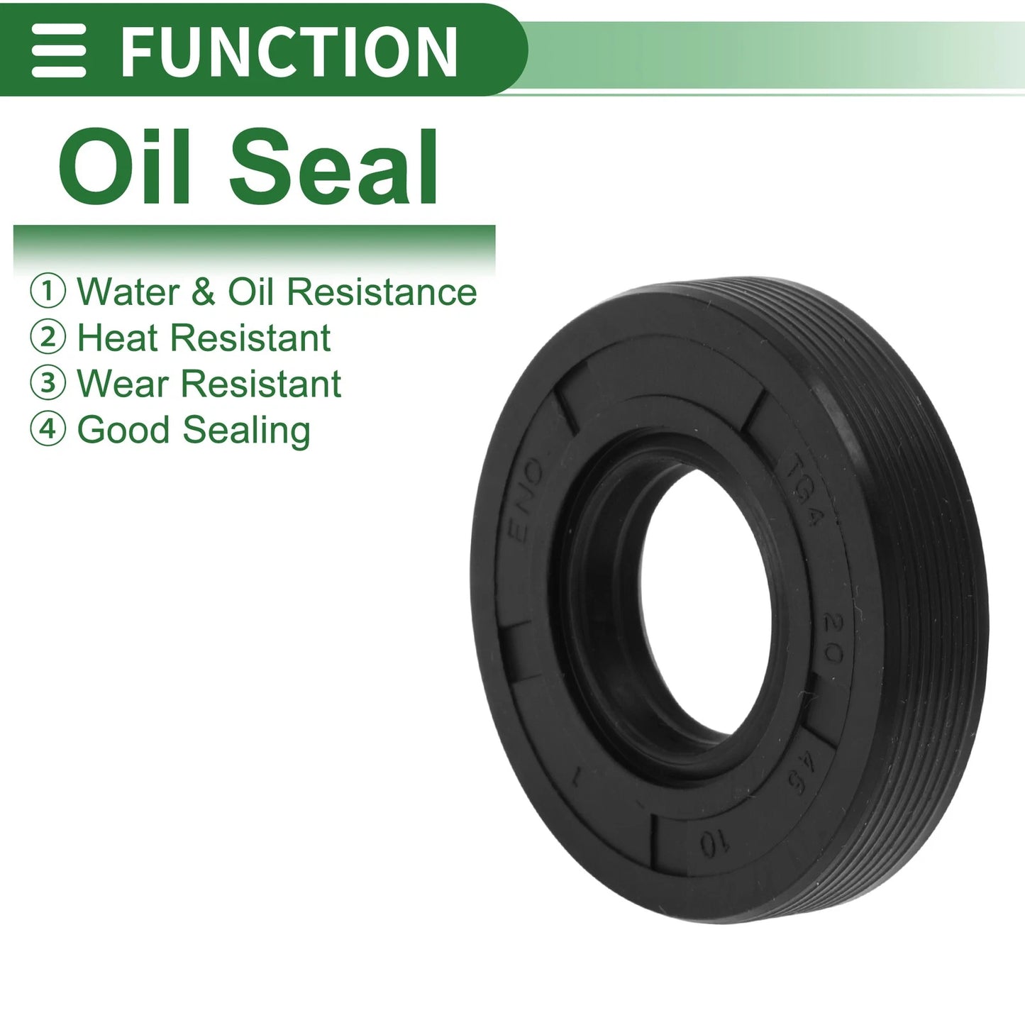 Oil Seal 20x45x10mm NBR Rubber for Car