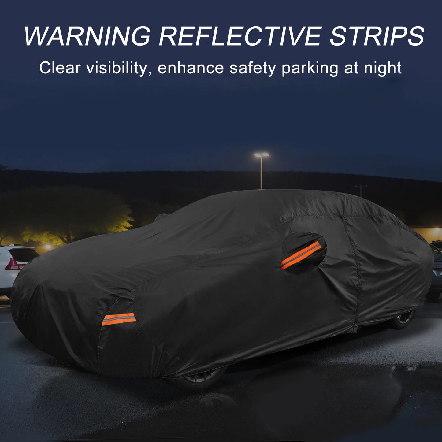 Waterproof Aluminum Film Car Cover for Toyota Mirai Sedan (2016-2023)