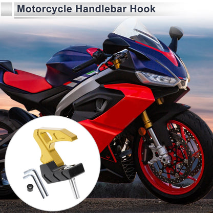 Square Aluminum Alloy Motorcycle Hanging Hook 1 x Set 50mm Length for Motorcycle