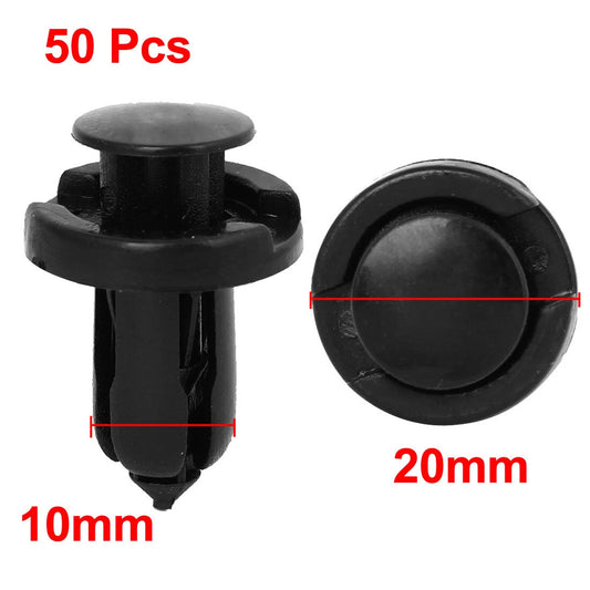 10mm Plastic Rivets 50pcs for Honda Acura