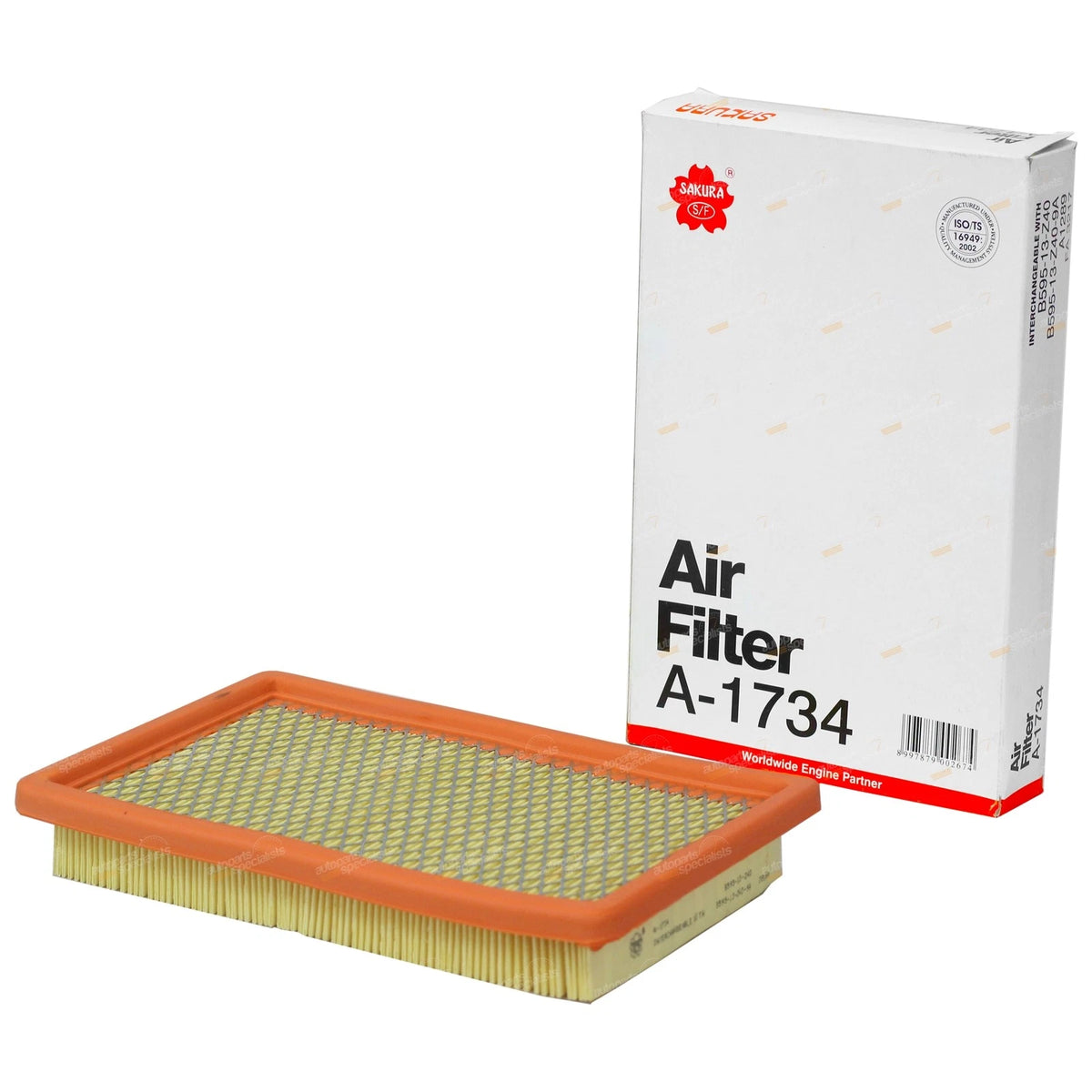 Air Filter Cleaner for Ford Laser KJ DOHC 1.6L 1.8L (1994 - 1999)