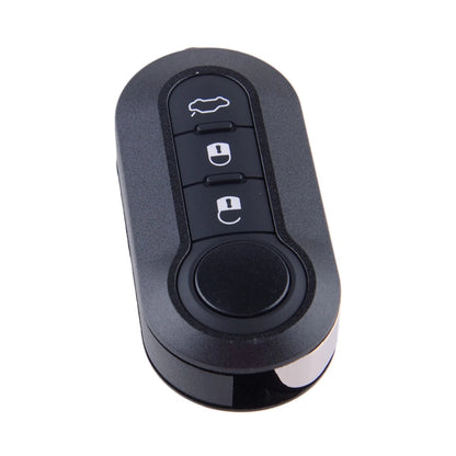 Remote Key Cover Fob for Fiat Ducato, Doblo, 500, Citroen, Vauxhall (2006-2023)