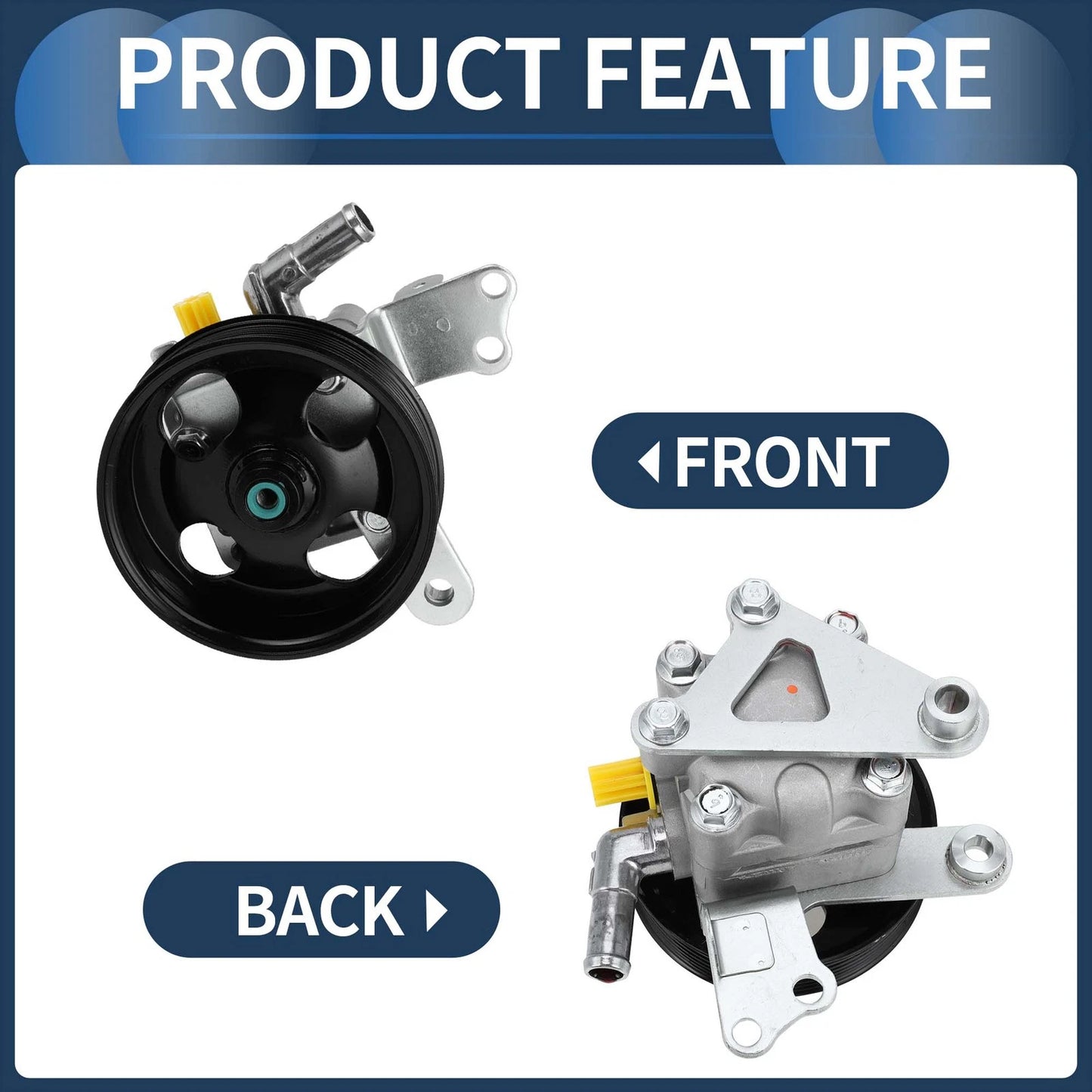 Power Steering Pump & Pulley for Nissan Altima (2007-2012)