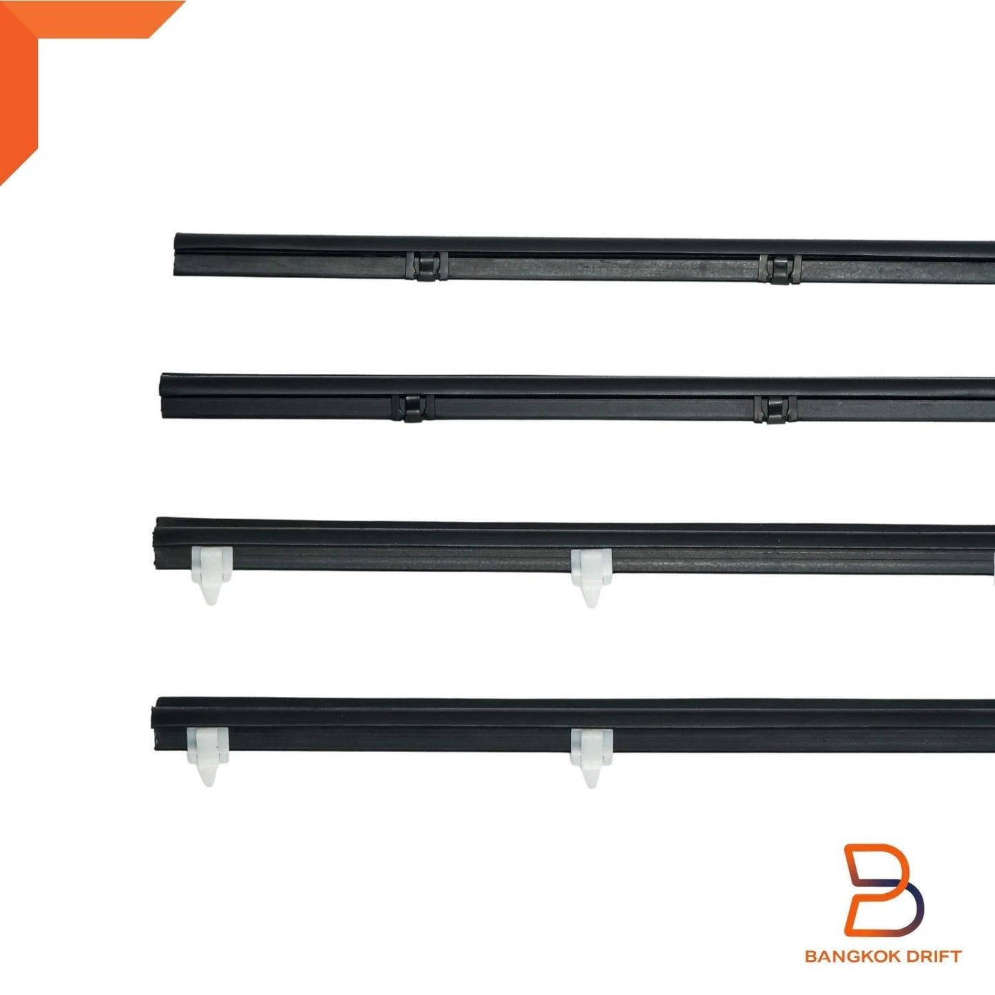 4pc Weatherstrip Door Belt for Toyota Hilux LN65 LN56 LN60 (1984-1988)