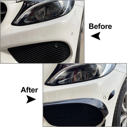 Bumper Lip Splitter Spoiler Canards Carbon for Benz C-Class W205 (2015-2018)