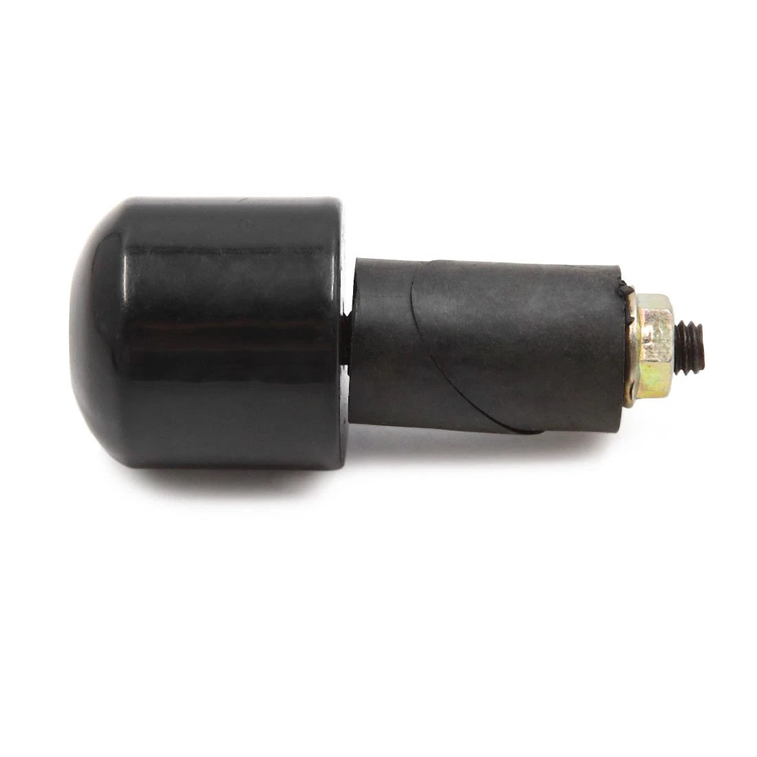 2 x 17mm Black Motorcycle Anti-Vibration Bar End Grip Caps for GS