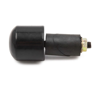 2 x 17mm Black Motorcycle Anti-Vibration Bar End Grip Caps for GS