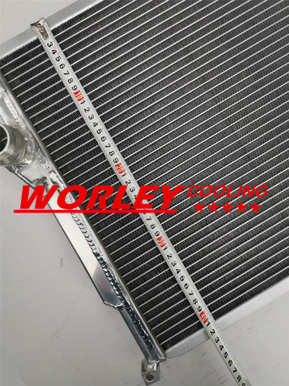 Aluminum Radiator + Fan for BMW E46 M3 330D 328 325 323 320 Ci 318i (99-06)