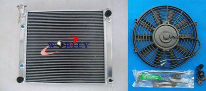 3 x Core Aluminum Radiator & Fan for Nissan Fairlady 300ZX Z32 (1989-1996)