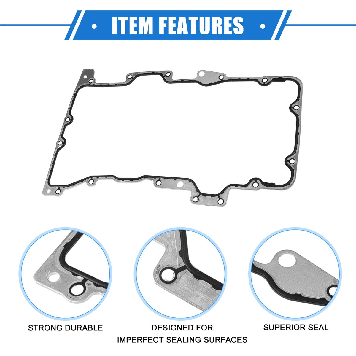 Oil Pan Gasket for Ford 2.5L 3.0L V6 (1995-2005)