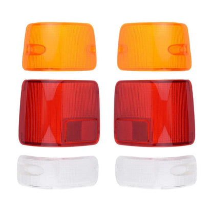 Tail Light Lamp Cover Lens Pair Fits Isuzu TFR Holden Rodeo Pickup 1989-97 D06