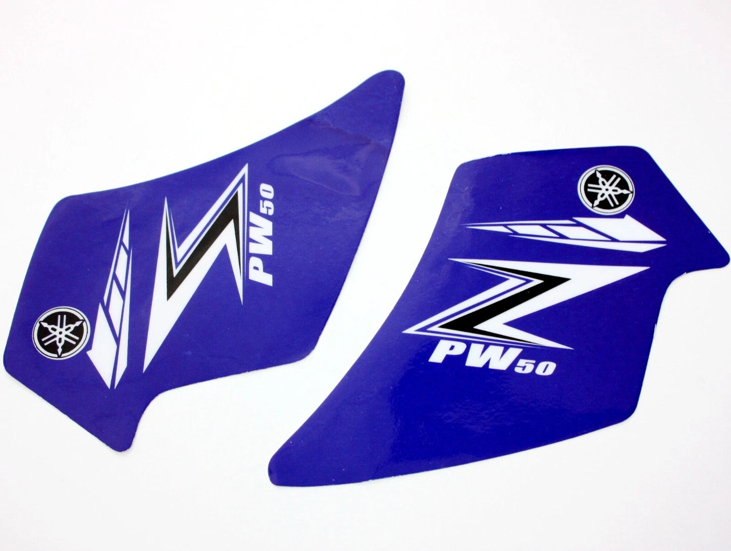 3M Blue Decals Graphics Sticker Kit for Yamaha Peewee 50