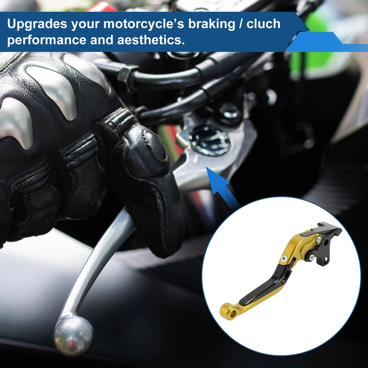 1 Pair Brake & Clutch Levers for Kawasaki ZX7R (1989–2003)