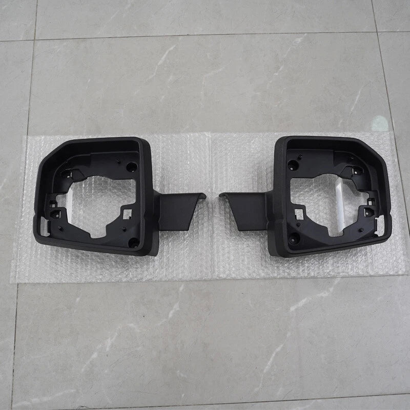Black Left Right Side View Mirror Frame Ring Cover Bezels for 2015-2020 Ford F150