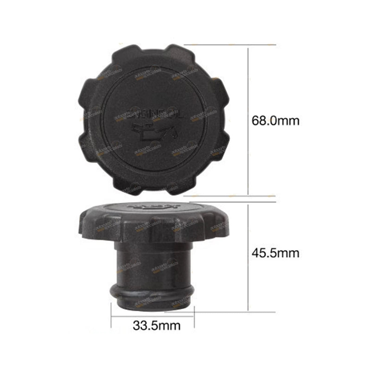 Engine Oil Filler Cap for Ford Cortina (1972 - 1982)