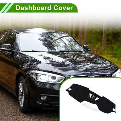 Dashboard Cover Mat for BMW 4 Series 2021-2024 Sun Protector Pad Black Blue