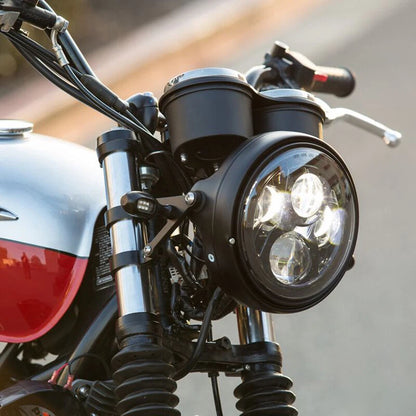 7" LED Projector Headlight for Honda Harley Kawasaki Yamaha Motorcycles