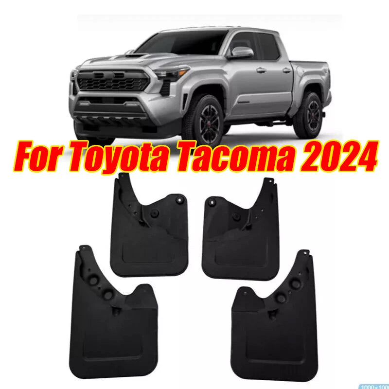 4 x Mud Flaps Splash Guards Fender Mudguards for Toyota Tacoma (2024–2024)