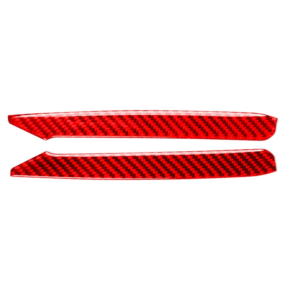 Red Carbon Fiber Console Side Cover Trim for Subaru Forester (2009-2013)