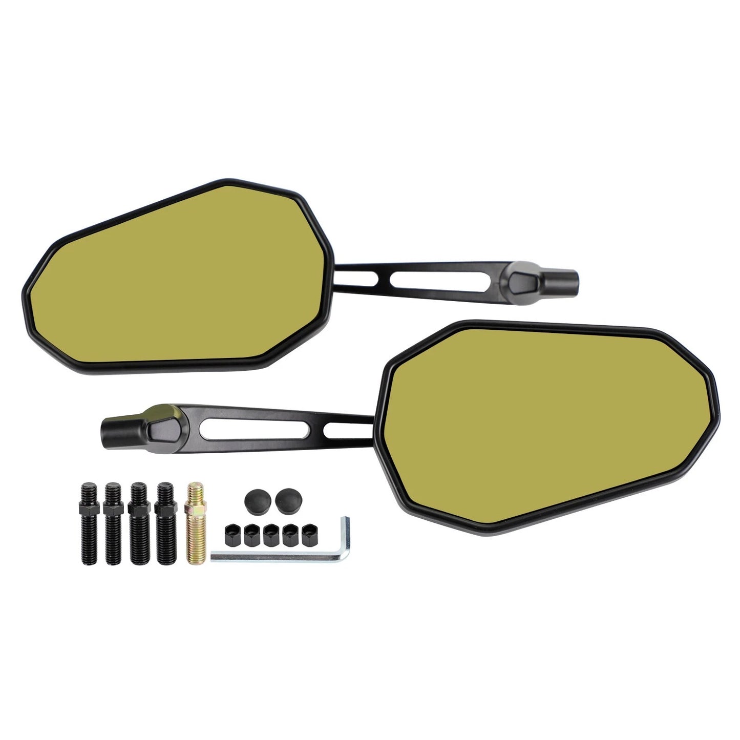 Aluminum Mirrors 2 x for Honda CB 500 X F (2019-2022), NT 1100 (2022)